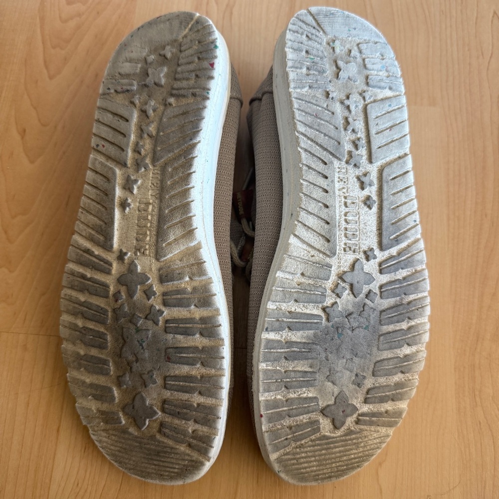 Hey Dude Women’s Wendy Eco Sox Tan Taupe Lightweight Slip-On Shoes Loafers Sz 10 - Picture 12 of 12